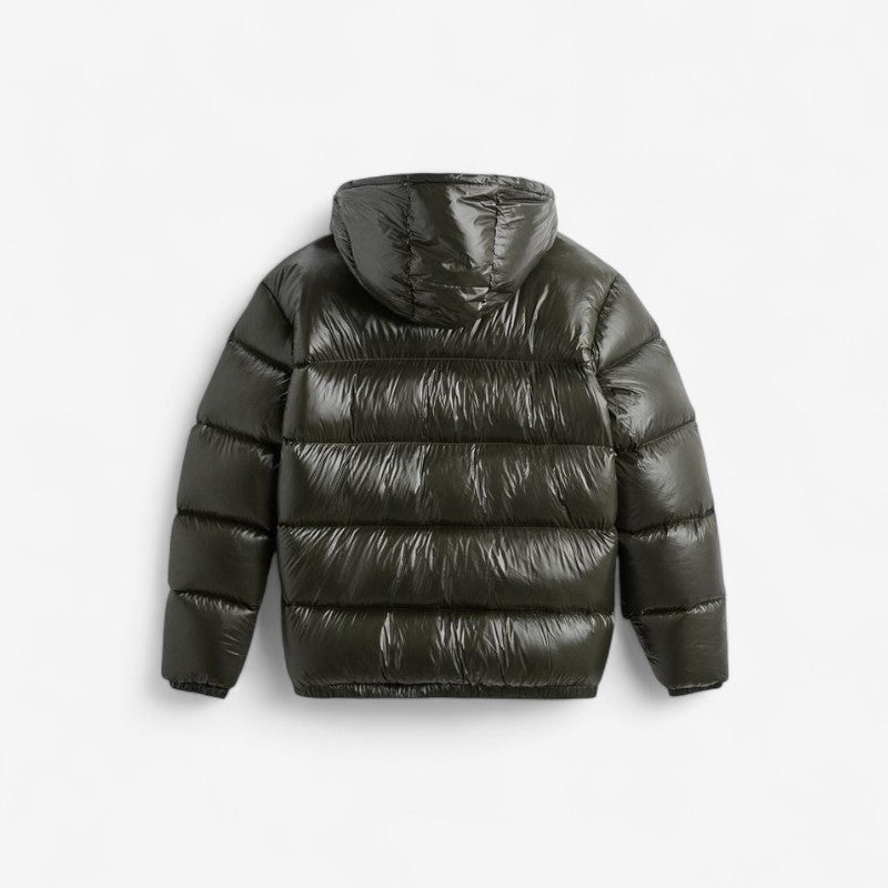 James – Lange Mouwen Gevoerde Jas met Ritssluitingszakken Velani