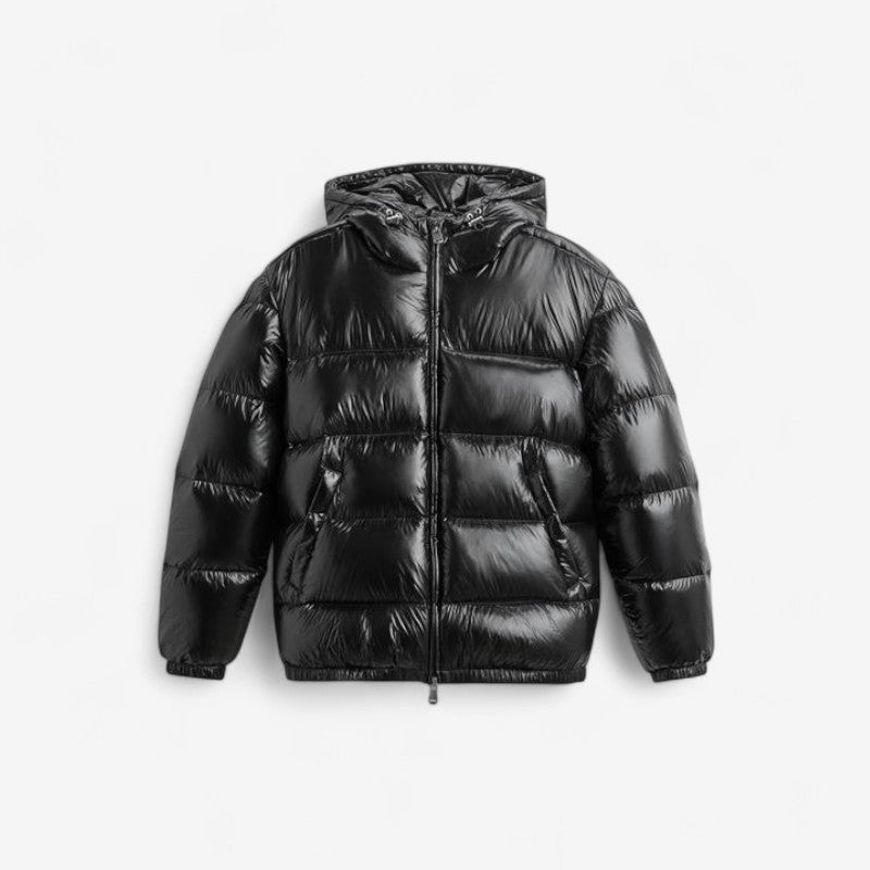 James – Lange Mouwen Gevoerde Jas met Ritssluitingszakken Velani