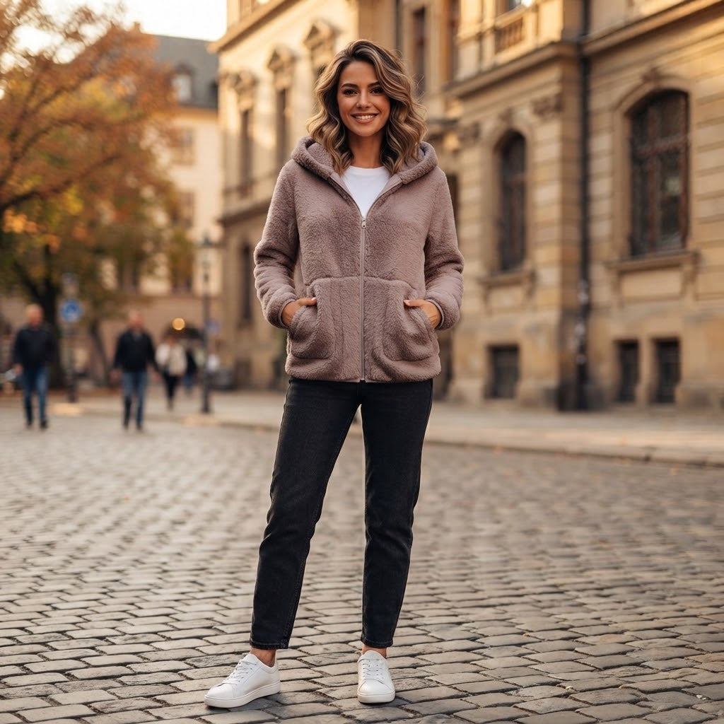 Utility - Hooded Coat with Patch Pockets