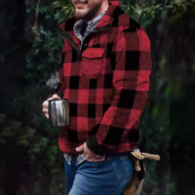 Liam – Long Sleeve Jacket with Standup Collar