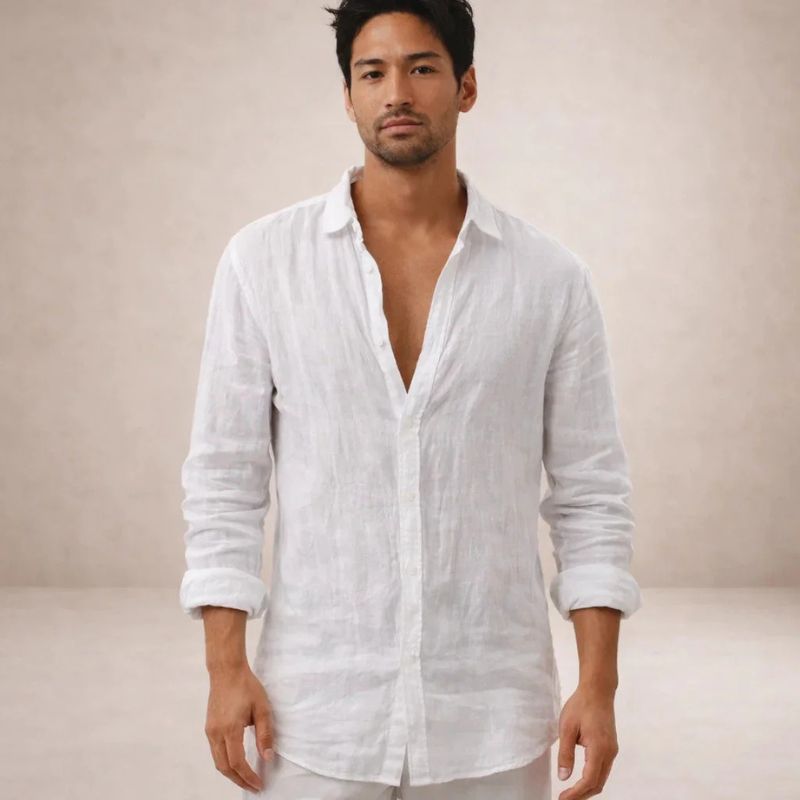 Men's Long Sleeve Button-Down Shirt