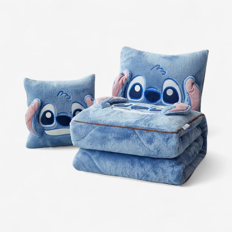 CozyNest – Dekbedovertrek en Kussen Set met Speels Ontwerp Velani