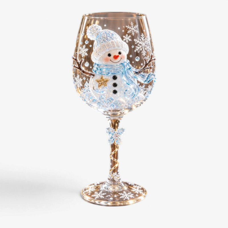 Yulegoblet – Christmas Glass Set With Festive Designs