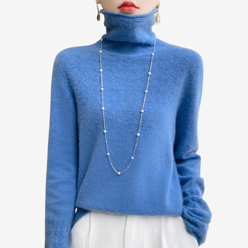 Ella – Long Sleeve Sweater with Round Neck