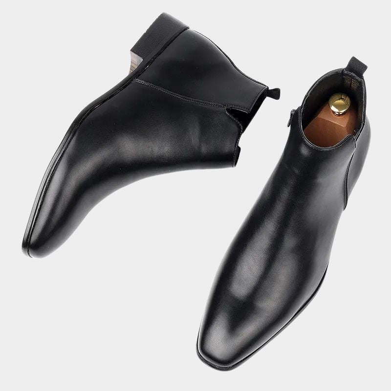 Men's Ankle Boots with Pointed Toe