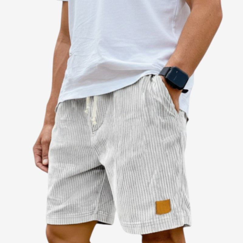 Men's Casual Drawstring Shorts with Pockets