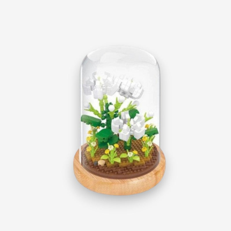 GlowBloom – Decorative Flower Building Blocks with Built-in Lighting