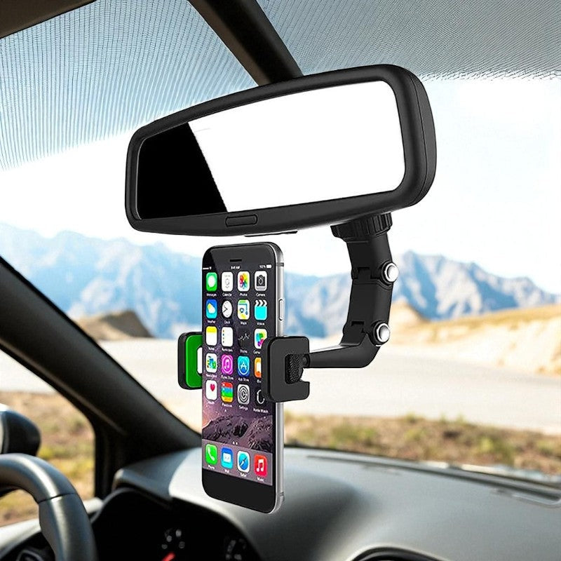 AutoGrip – Portable Car Phone Holder with Rotation