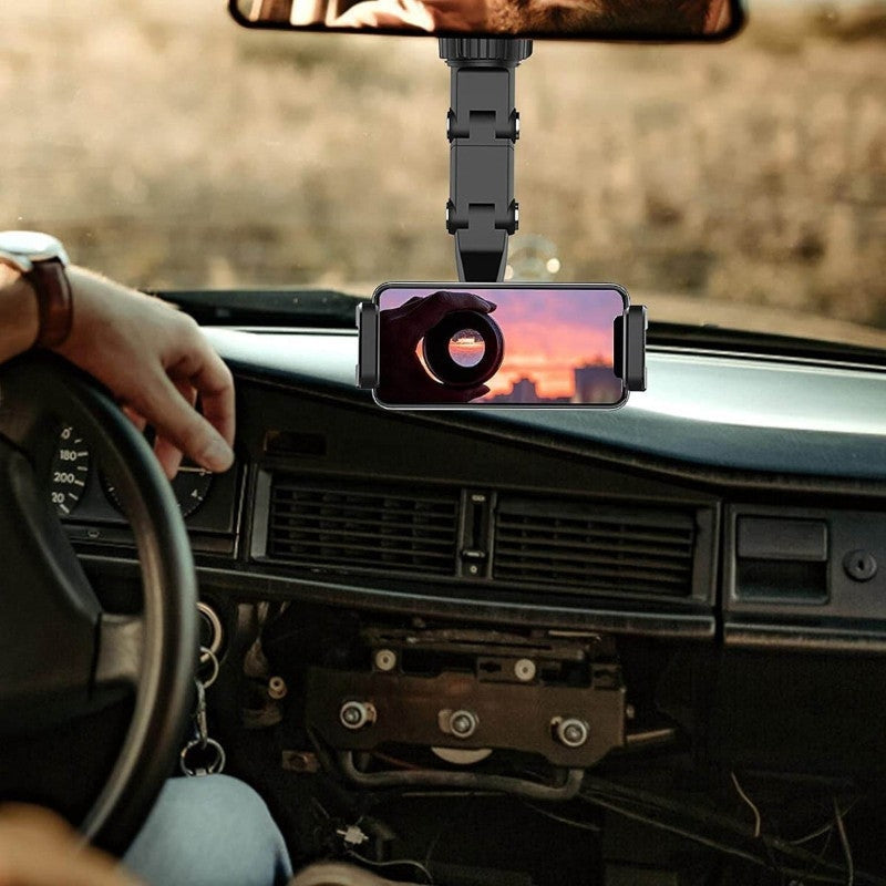AutoGrip – Portable Car Phone Holder with Rotation