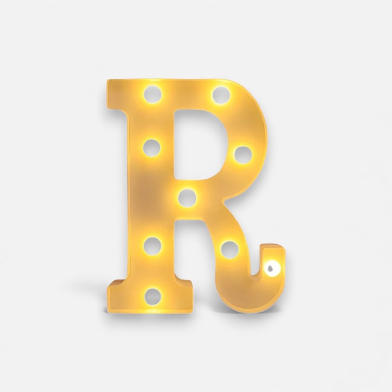 GlowLetter – Decoratieve LED Letter met Modern Ontwerp Velani