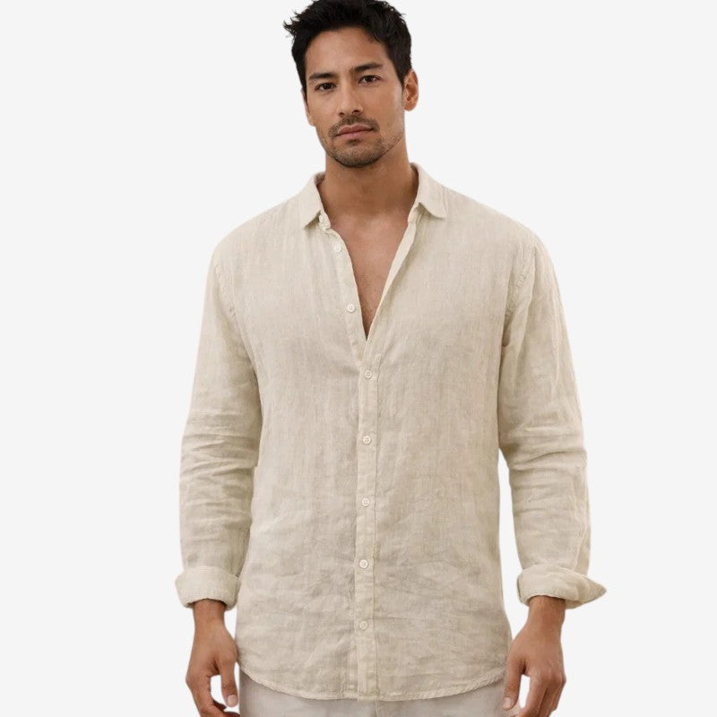 Men's Long Sleeve Button-Down Shirt