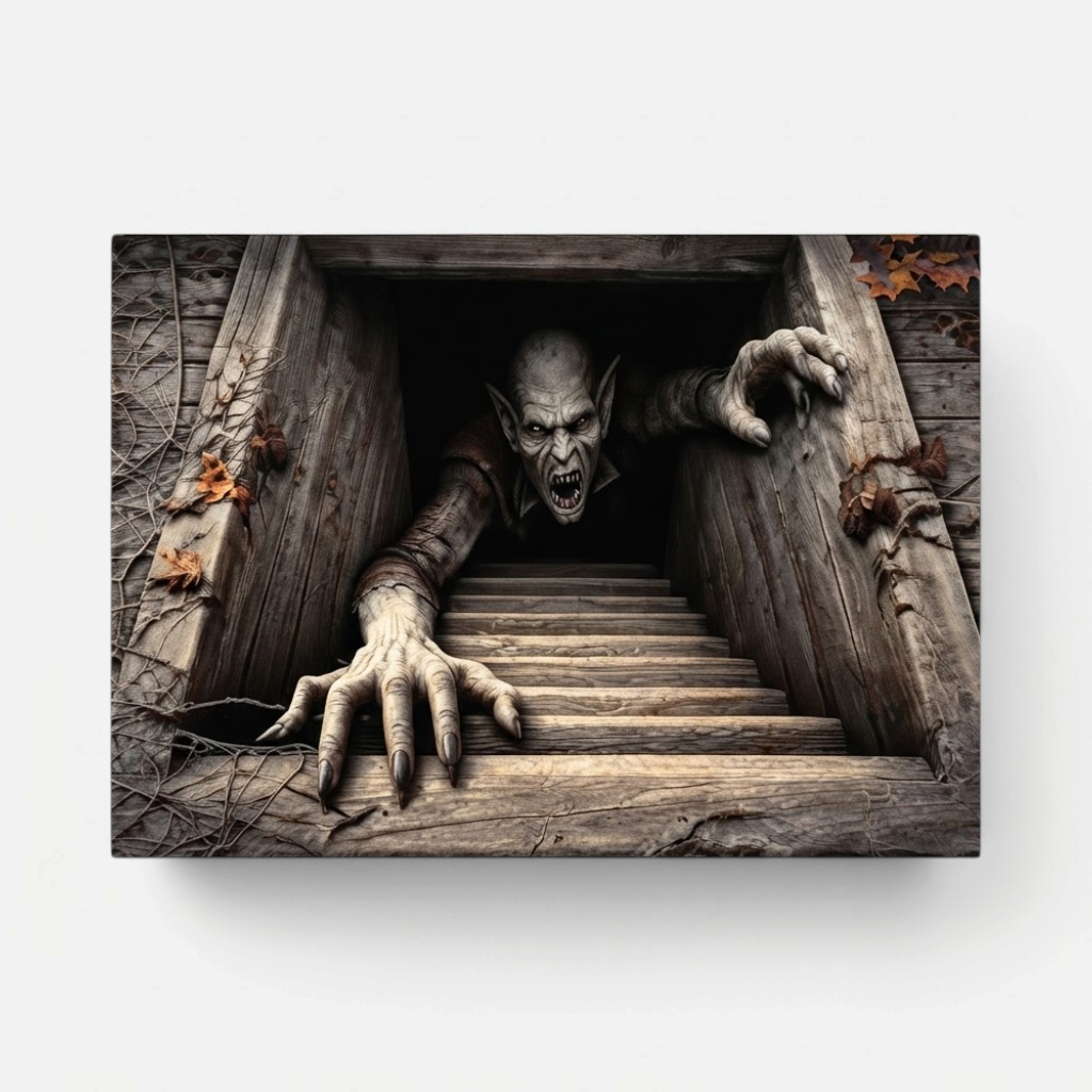 Hallowstep – 3d Halloween Doormat With Optical Illusion