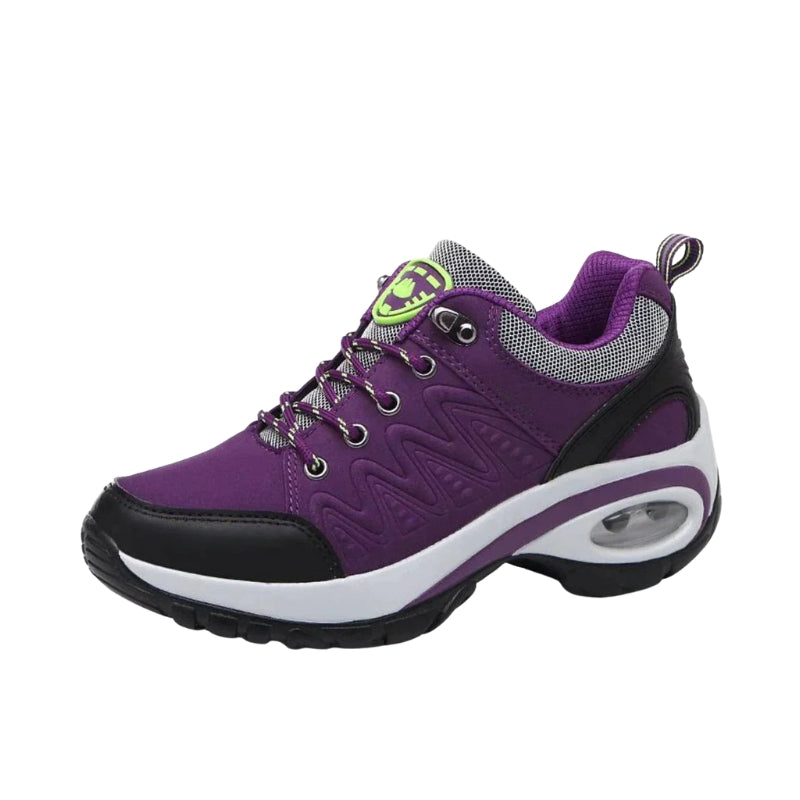 Scarlett – Sneakers met vetersluiting en ronde neus Velani