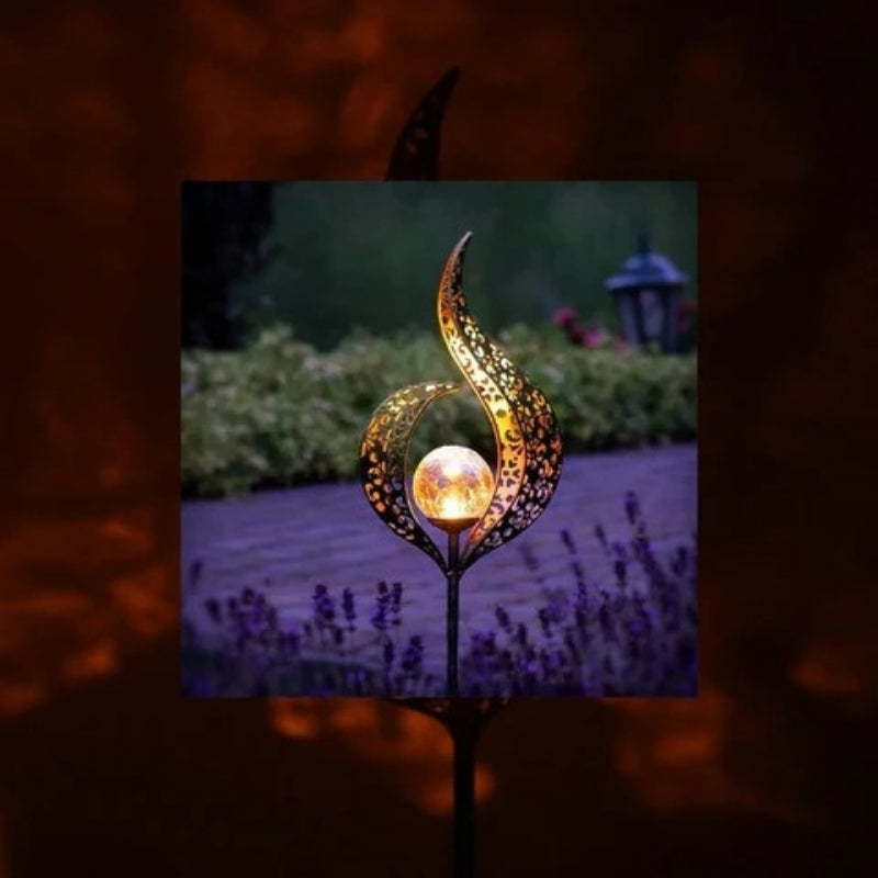 SolarGlow – LED Solar Garden Lights with Creative Design