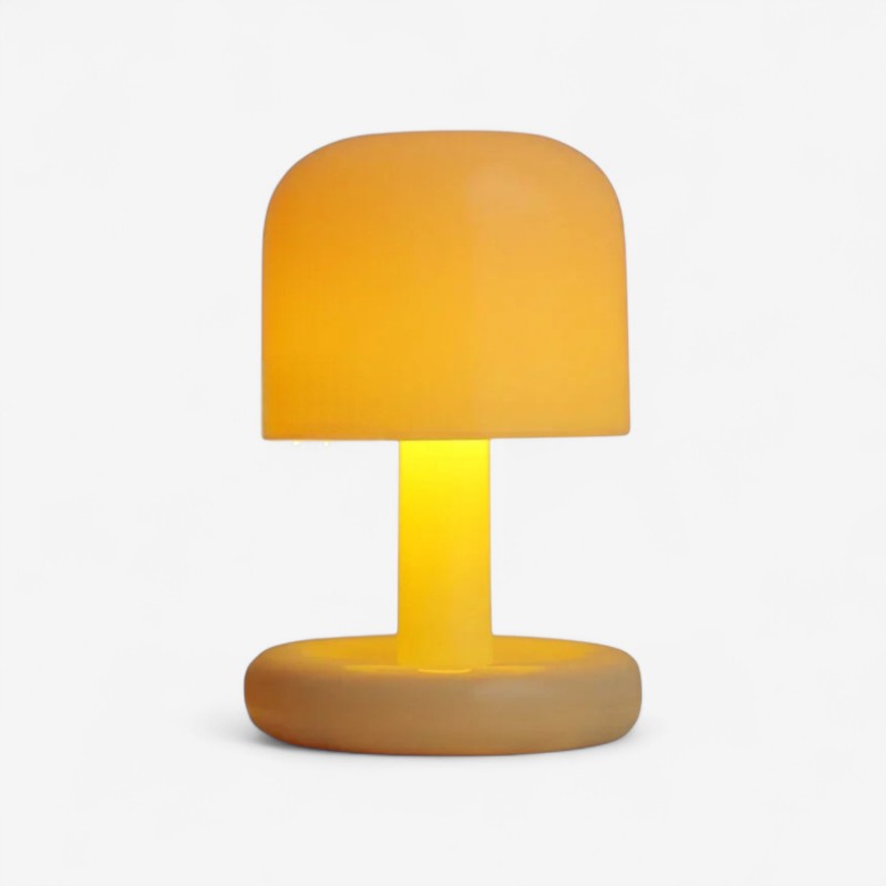 GlowMush – LED Tafellamp Oplaadbaar met Paddenstoelontwerp Velani