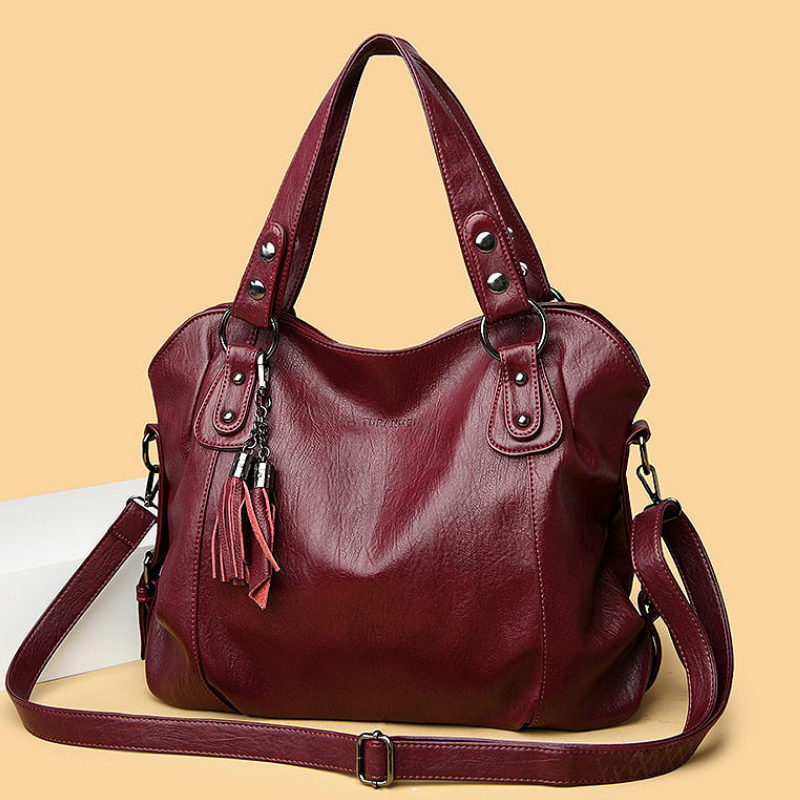 Women’s Handbag with Multi-Compartment Layout