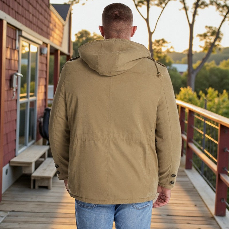 Lucas – Long Sleeve Jacket with Zipper Closure