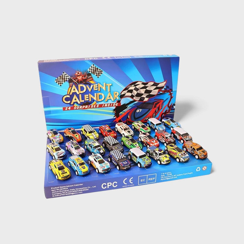 SpeedBox – 24 Dages Legetøjsbil Julekalender Velani