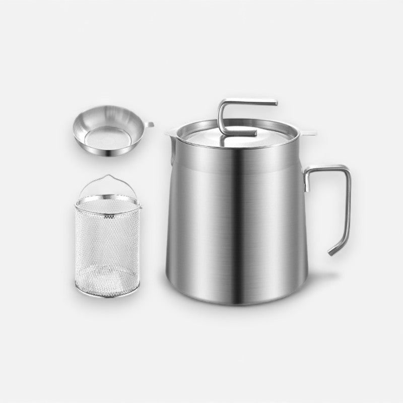 KitchenEase – Oliepot met Handgreep en Filterontwerp Velani