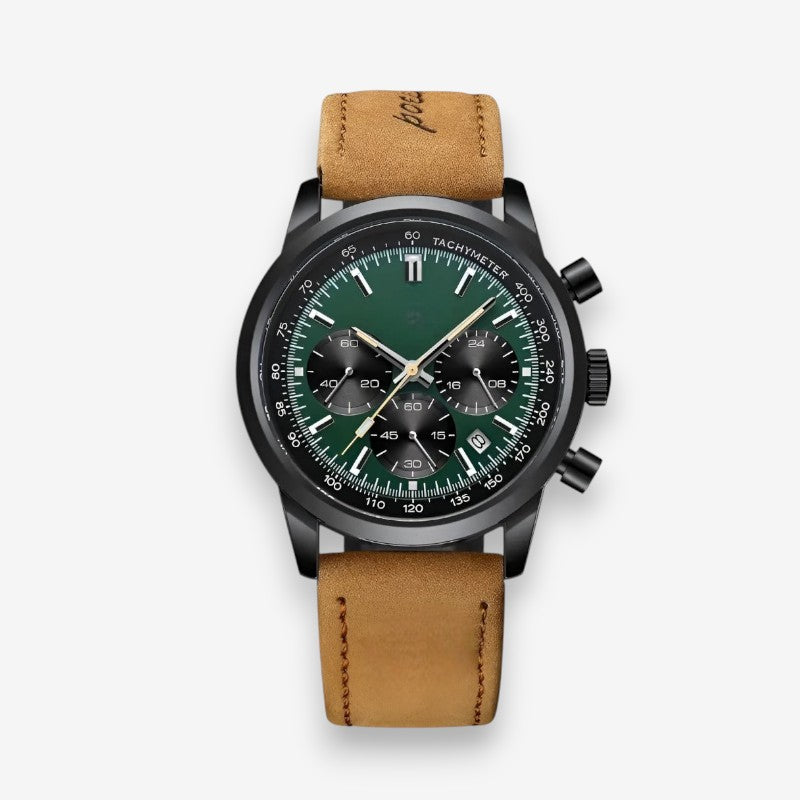 Ethan – Watch with Adjustable Strap and Clear Number Display