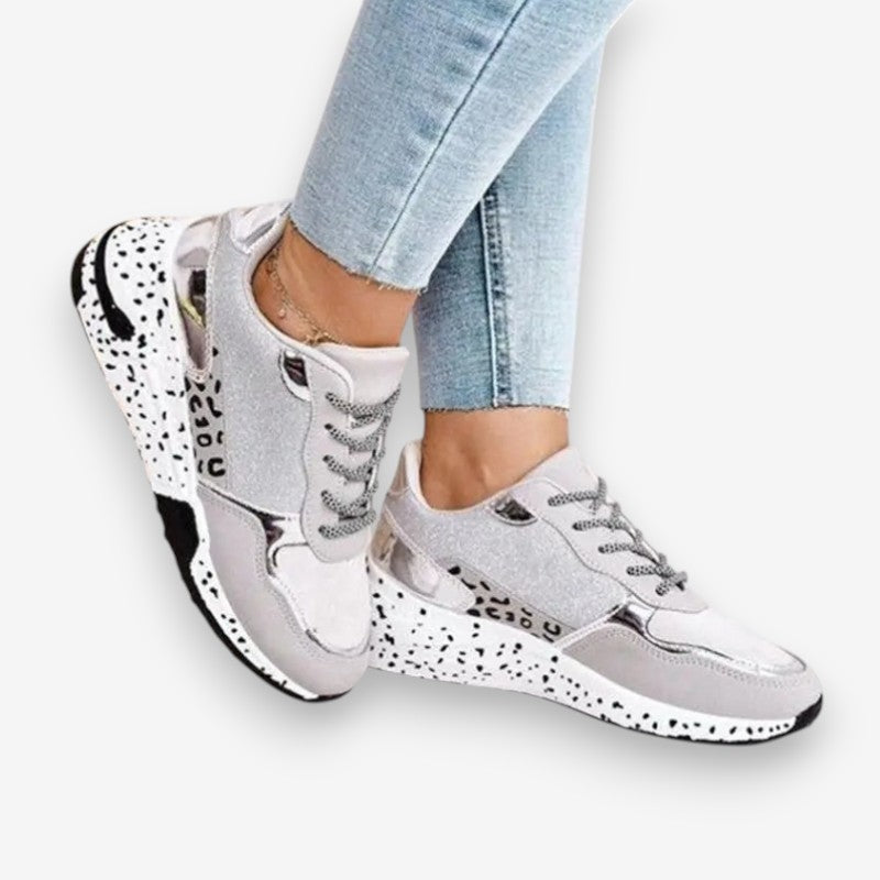 Ava – Printed Pattern Sneakers With Anti Slip Grip