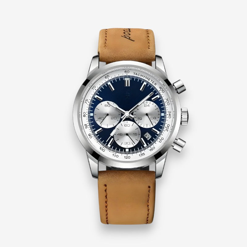 Ethan – Watch with Adjustable Strap and Clear Number Display