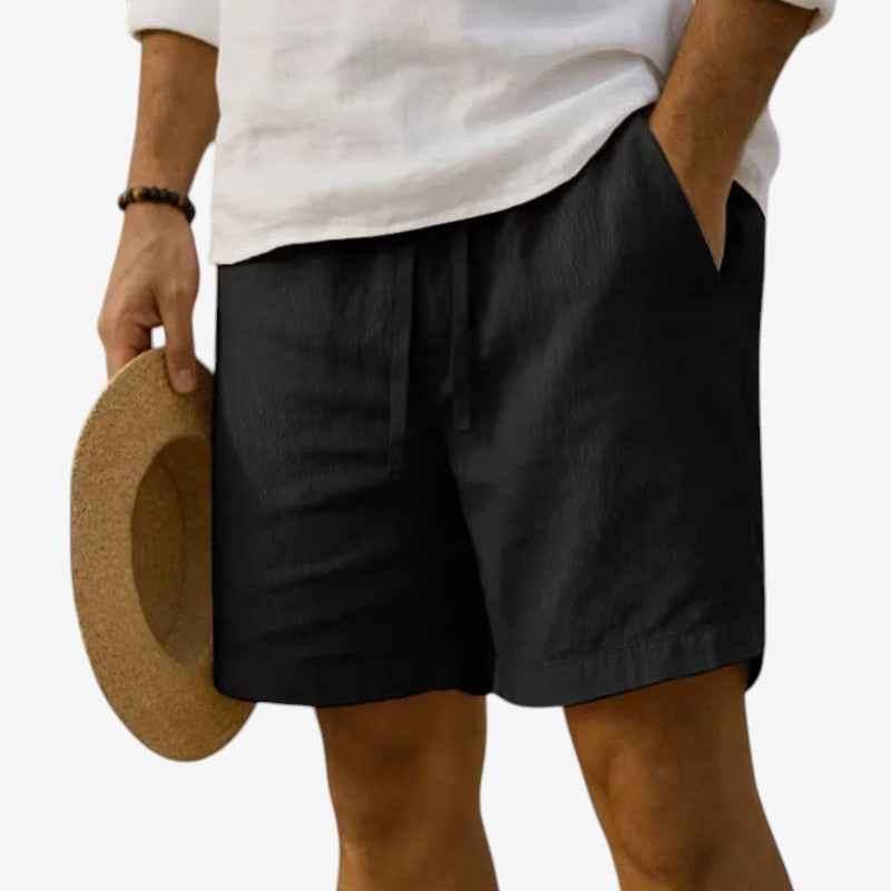 Men's Relaxed Fit Casual Shorts with Drawstring