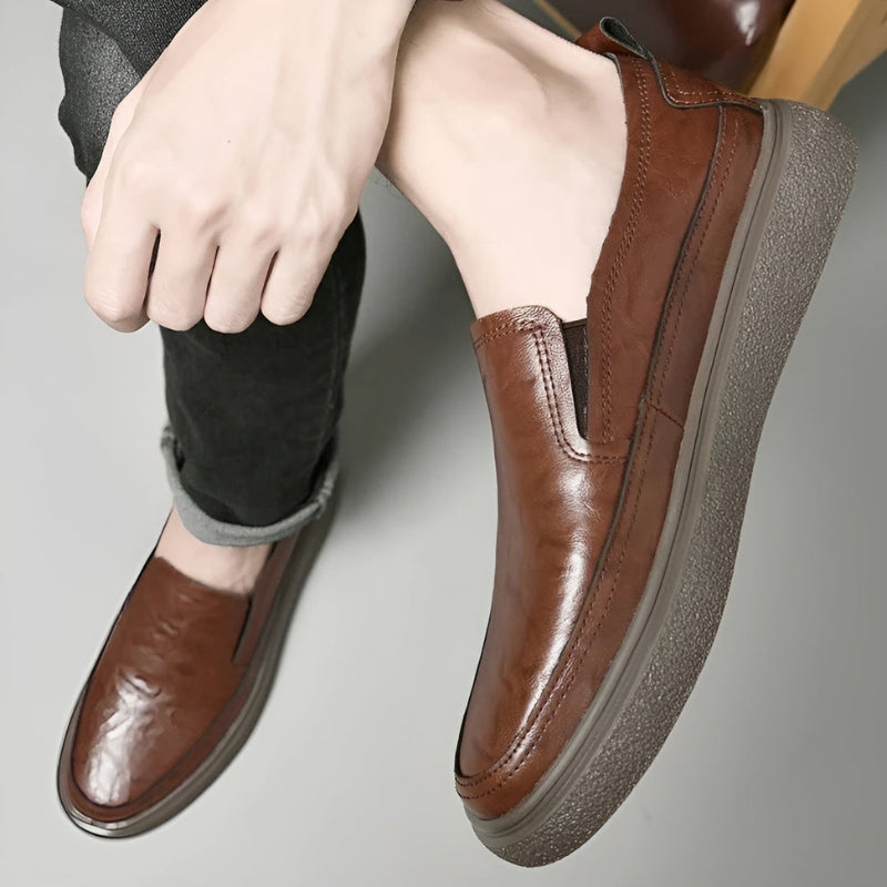 Alex – Round Toe Shoes with Slip On Design