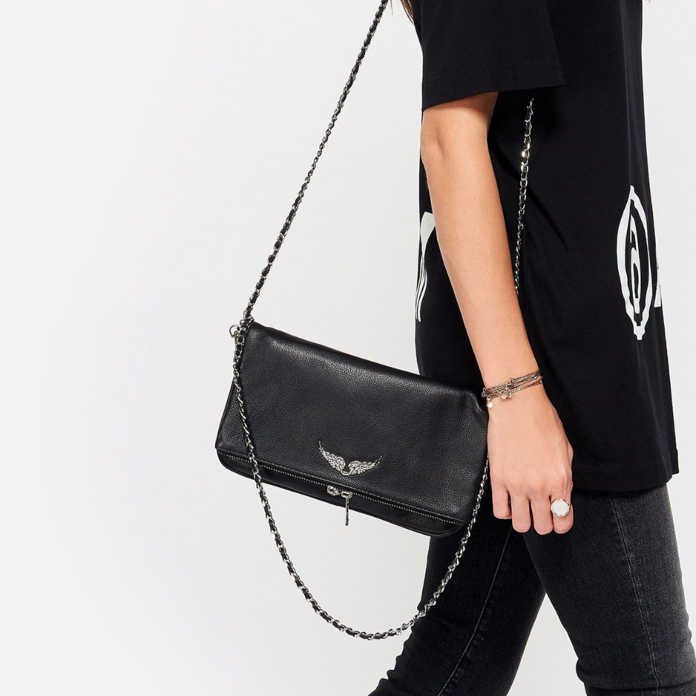 Agnes – Schoudertas met kettingband en flapsluiting Velani