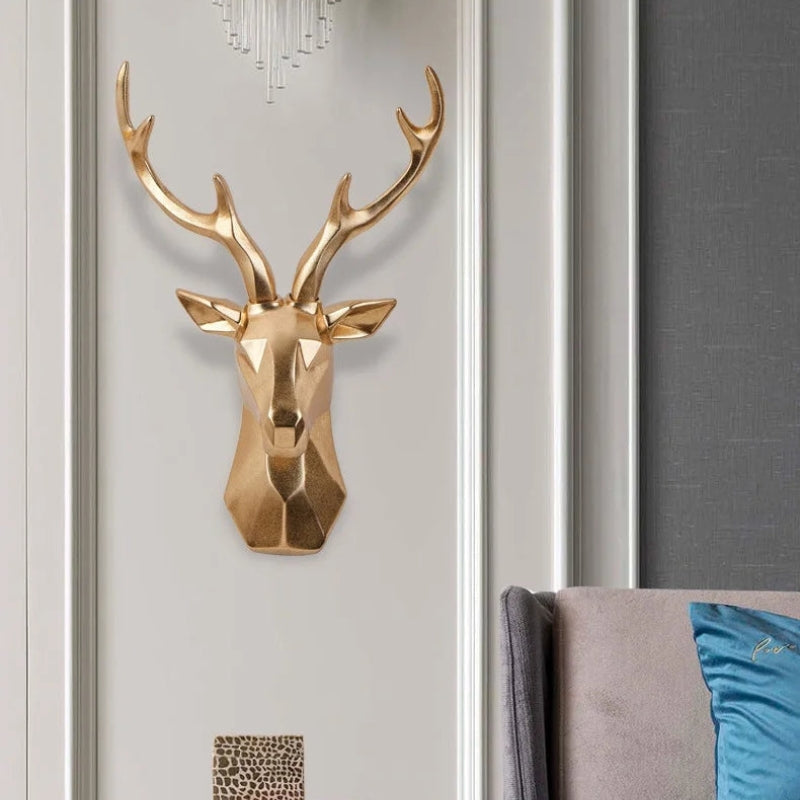 DeerCharm – Decorative Wall Sculpture with Deer Design
