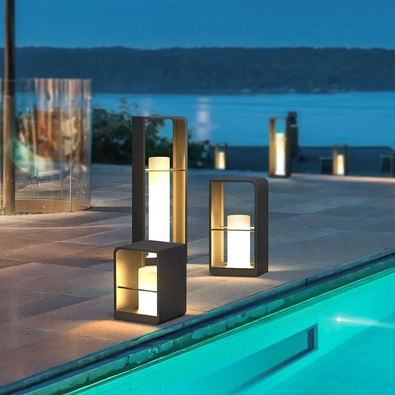 GlowPath – Decorative LED Outdoor Lamp for Garden and Patio