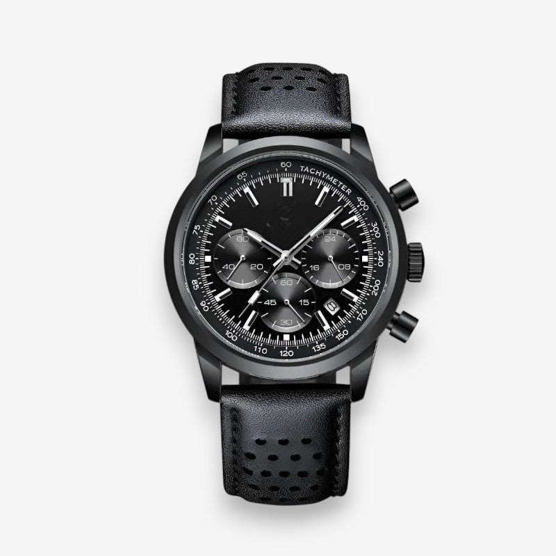 Ethan – Watch with Adjustable Strap and Clear Number Display