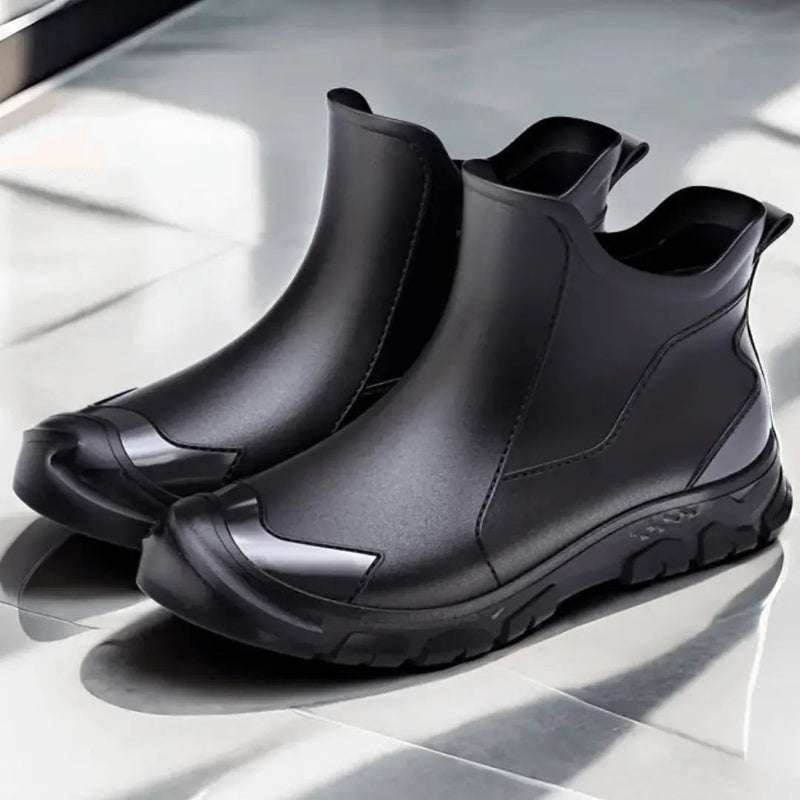 Liam – Round Toe Shoes with Anti Slip Grip and Laceless Design