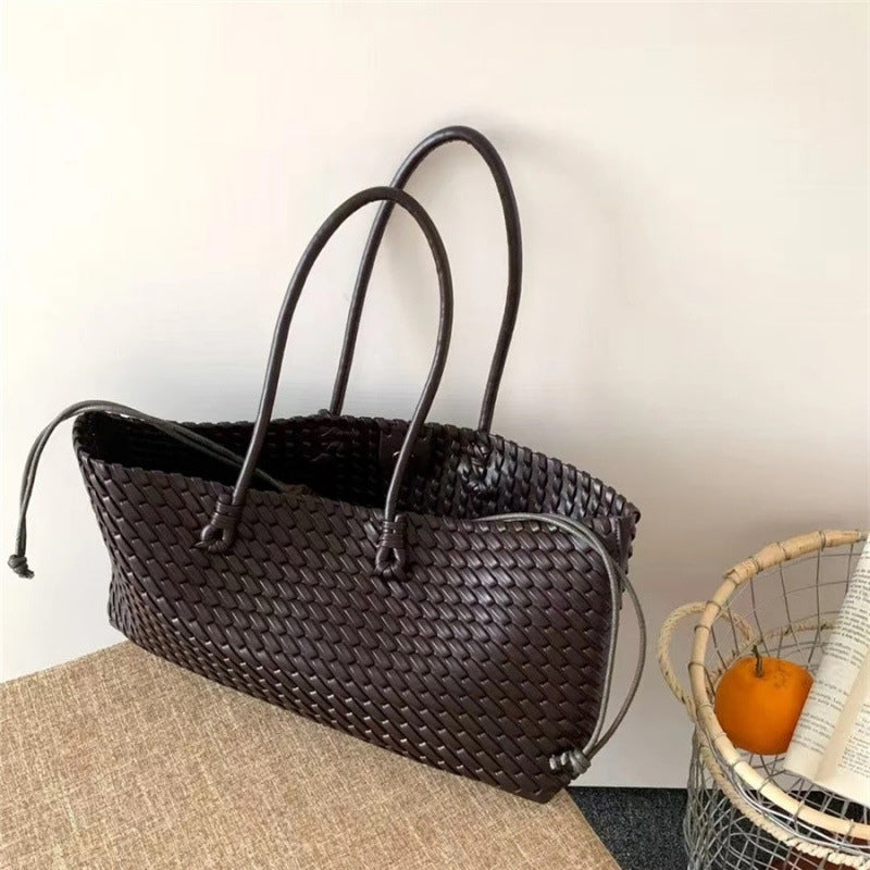 Nina – Portable Handbag with Handle and Zipper Pocket