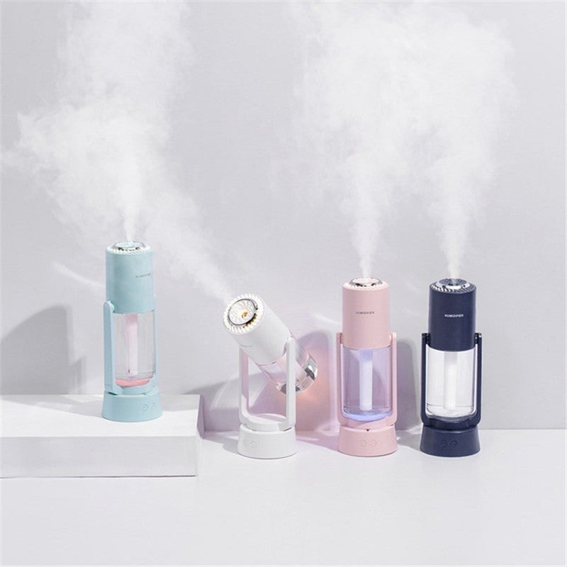 LumiMist – LED Mist Lamp with Mini Humidifier