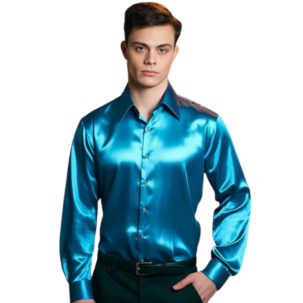 Claus – Overhemd met Lange Mouwen en Knoopsluiting Velani