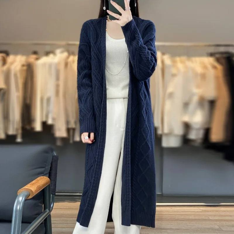 Jennifer – Fijngebreide Two-Piece Set met Rechte Mouwen Velani