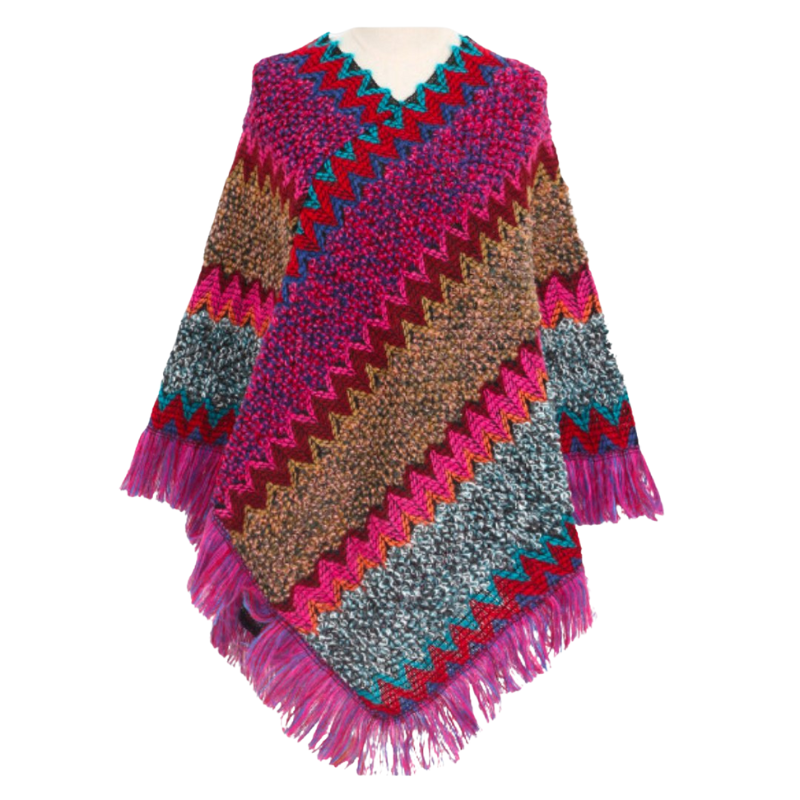 Nora – Boho-stijl trui met lange mouwen Velani