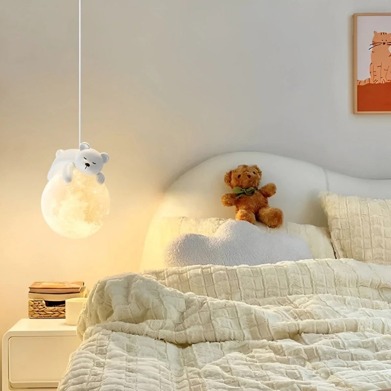 MoonPals – LED-hanglamp met dierenontwerp voor decoratie Velani