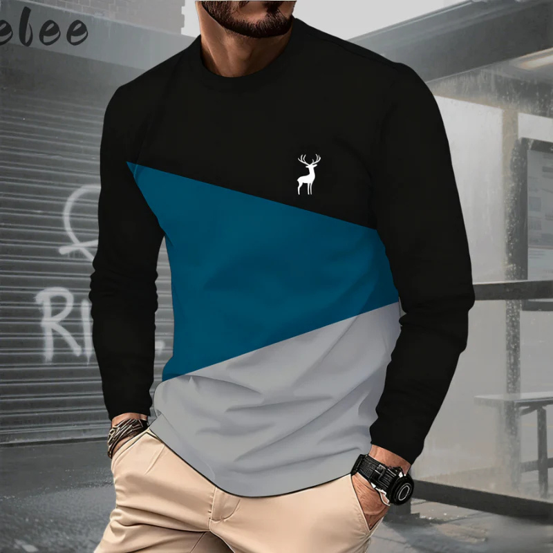 Antoine – Slim-fit long sleeve sweater with round neck