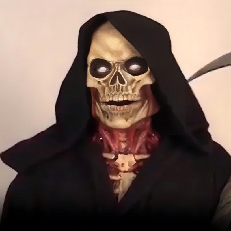 Realistic Bloody Skull Halloween Mask