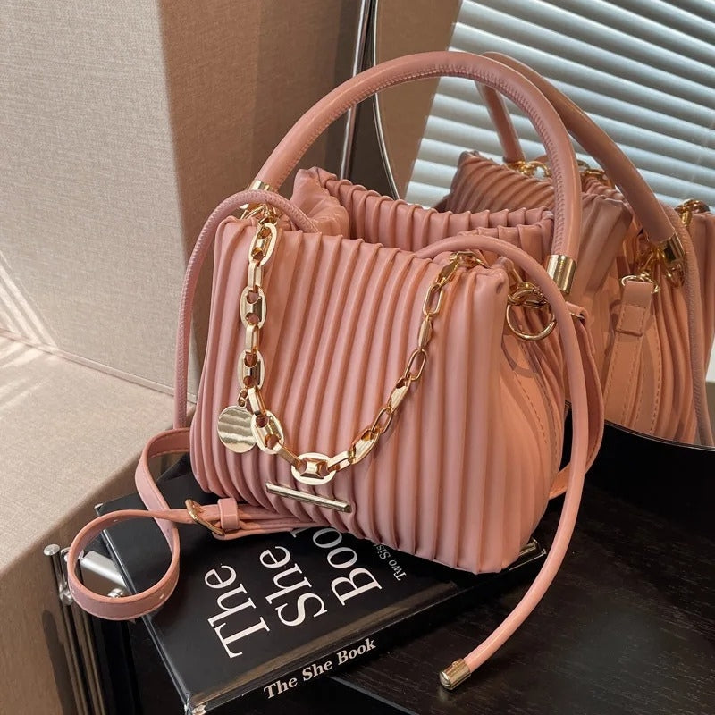 Sophia – Shoulder Bag with Handle and Adjustable Shoulder Strap