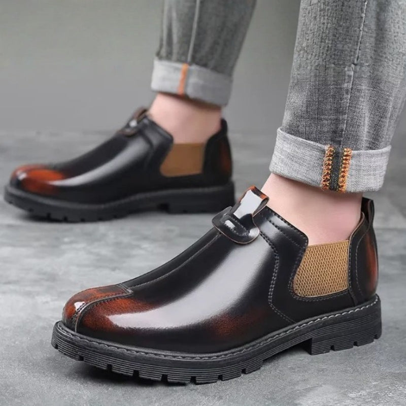 Lucas – Round Toe Boots With Anti Slip Grip Design