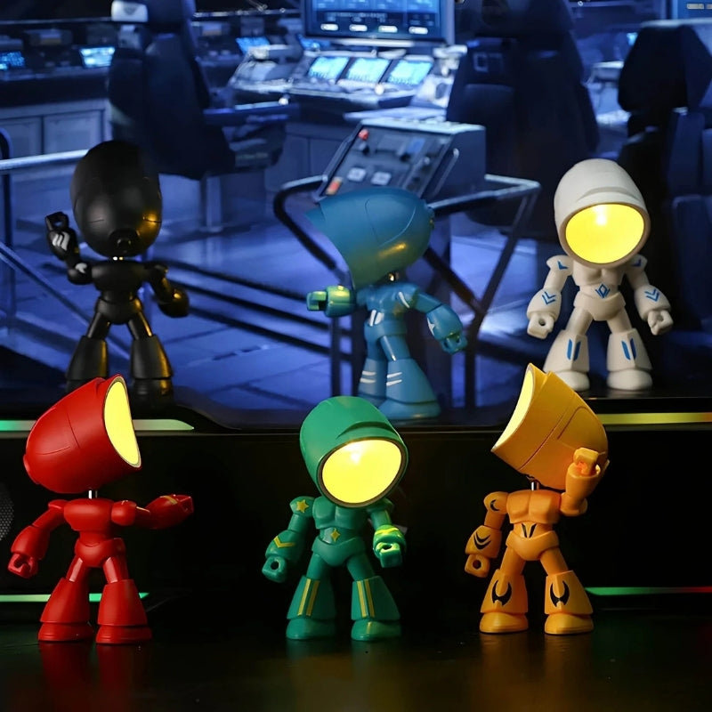 RoboGlow – Verstelbare robottafellamp voor kinderkamers Velani