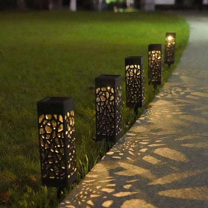 SolarCage – LED Graslampen met Zonne-energie en Kooi Ontwerp Velani