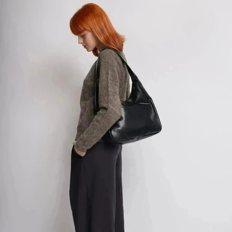 Women Shoulder Bag Multi Compartment Structured Design