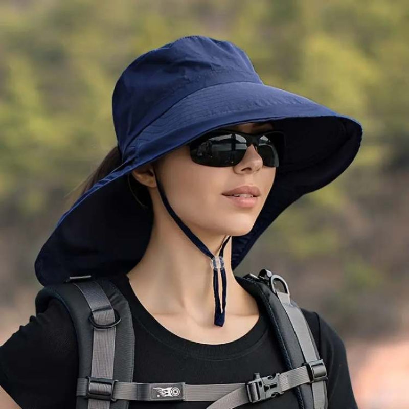 Ella – Round Hat with Adjustable Straps Design