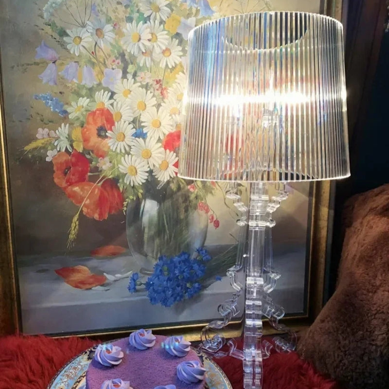 LampGlow – Acrylic Bedside Lamp for Interior Decoration