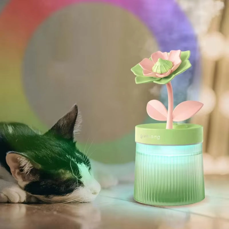 FreshBloom – Compact Flower USB Indoor Humidifier