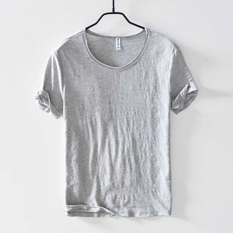 Harry – Loose Fit Round Neck Short Sleeve Shirt